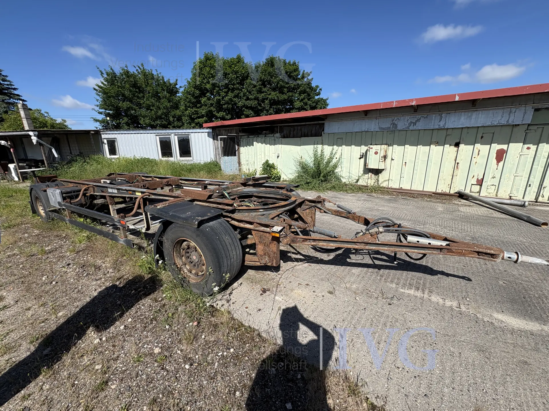 Drehschemelanhänger SCHMITZ CARGO BULL AFW18